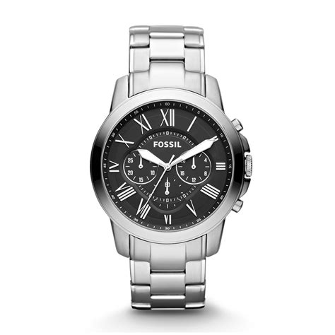 fossil stainless steel watch 5atm